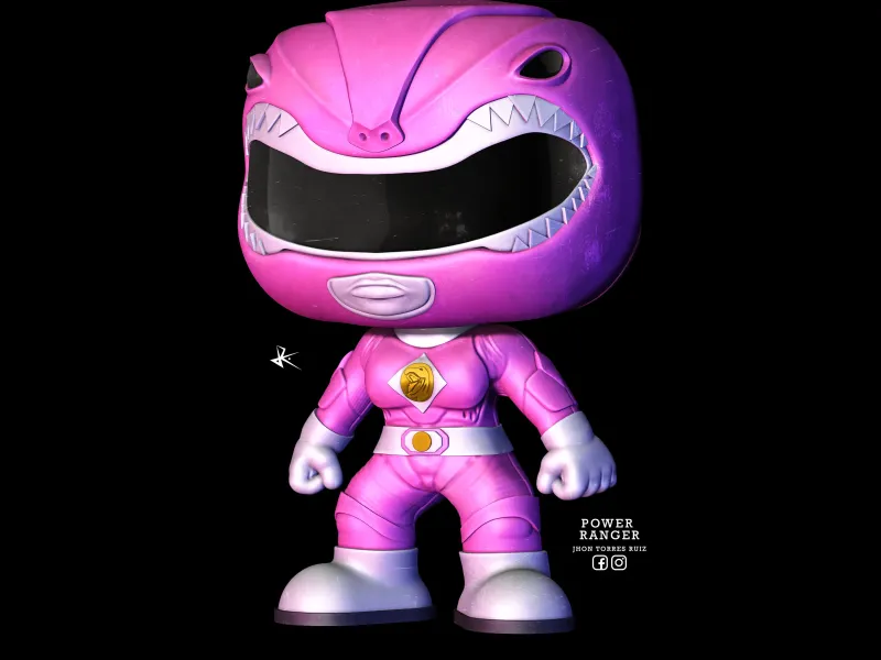 POWER RANGER PINKISH FUNKO POP COLLECTION