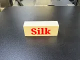 Silk filament type label for 3/4" dowel rods-0
