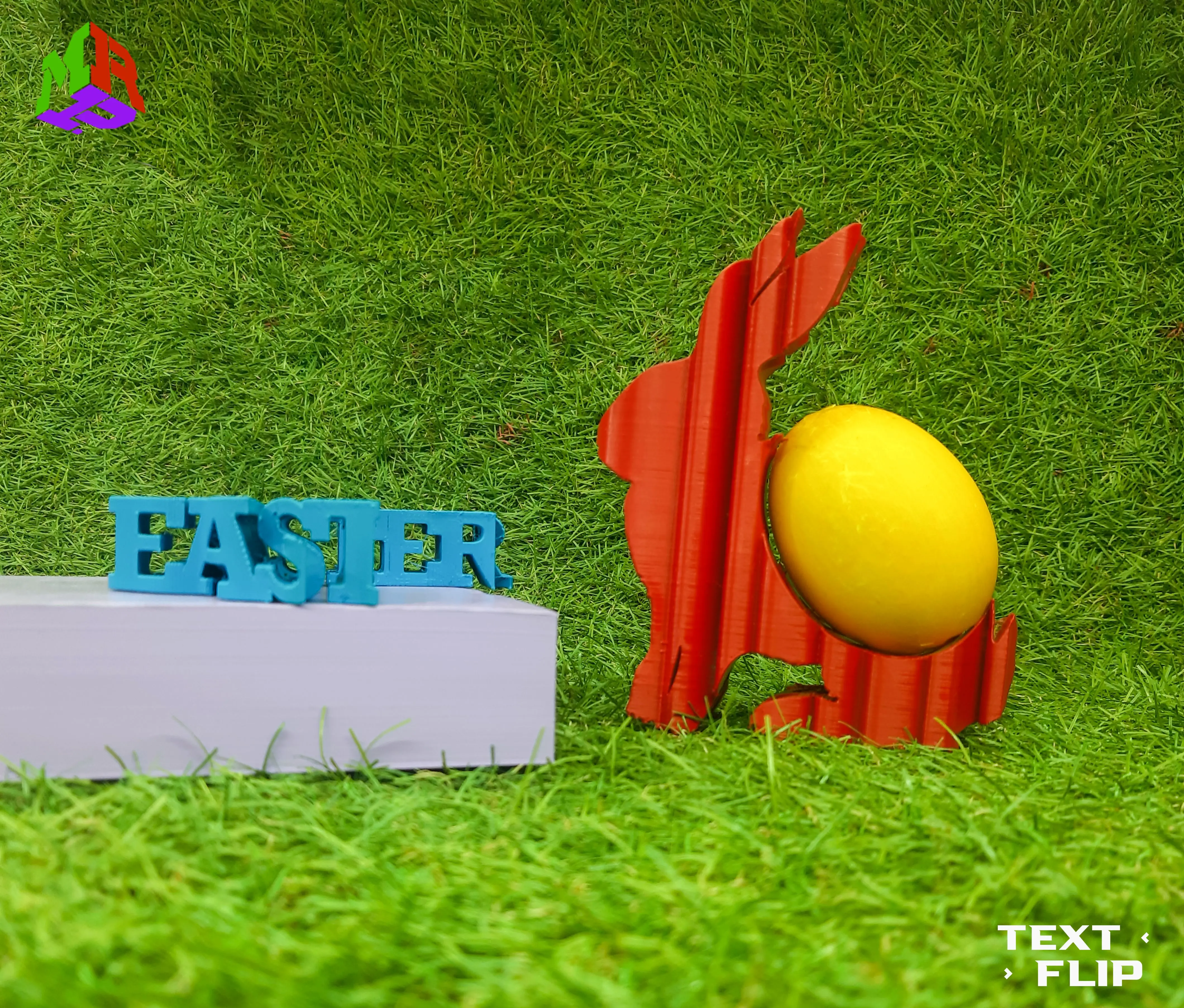 Text Flip - Easter Bunny🐰🥚