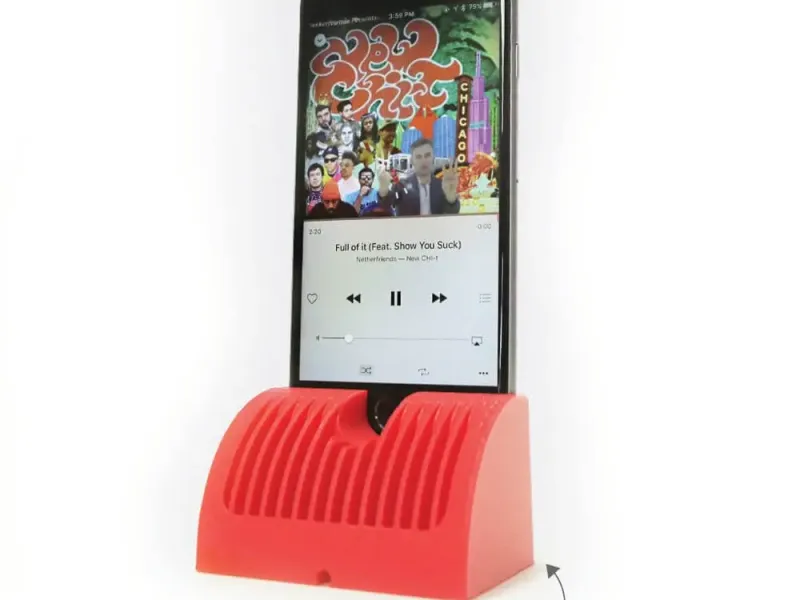 dock amplificato per iPhone 6, 6S e 6 plus