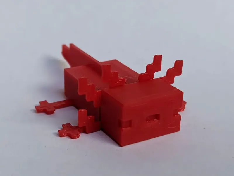 Cute Axolotl Minecraft Mob