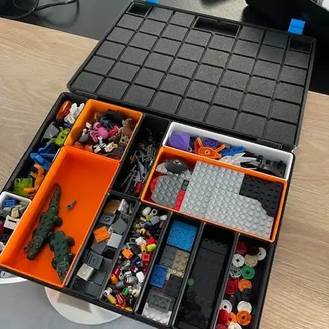 Gridfinity rugged box ultra wide 8x6