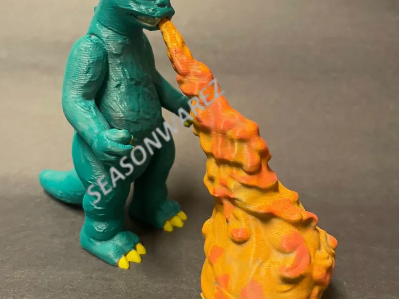 Shogun Godzilla (1977 Mattel Tribute) - Vintage Toy