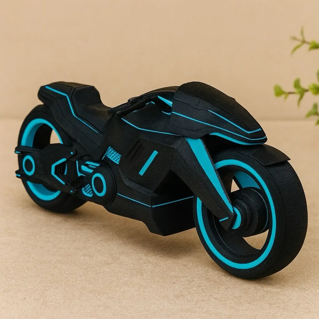 Free Vehicles & Machinery STL Download - Tron Ares Style Bikeby ...