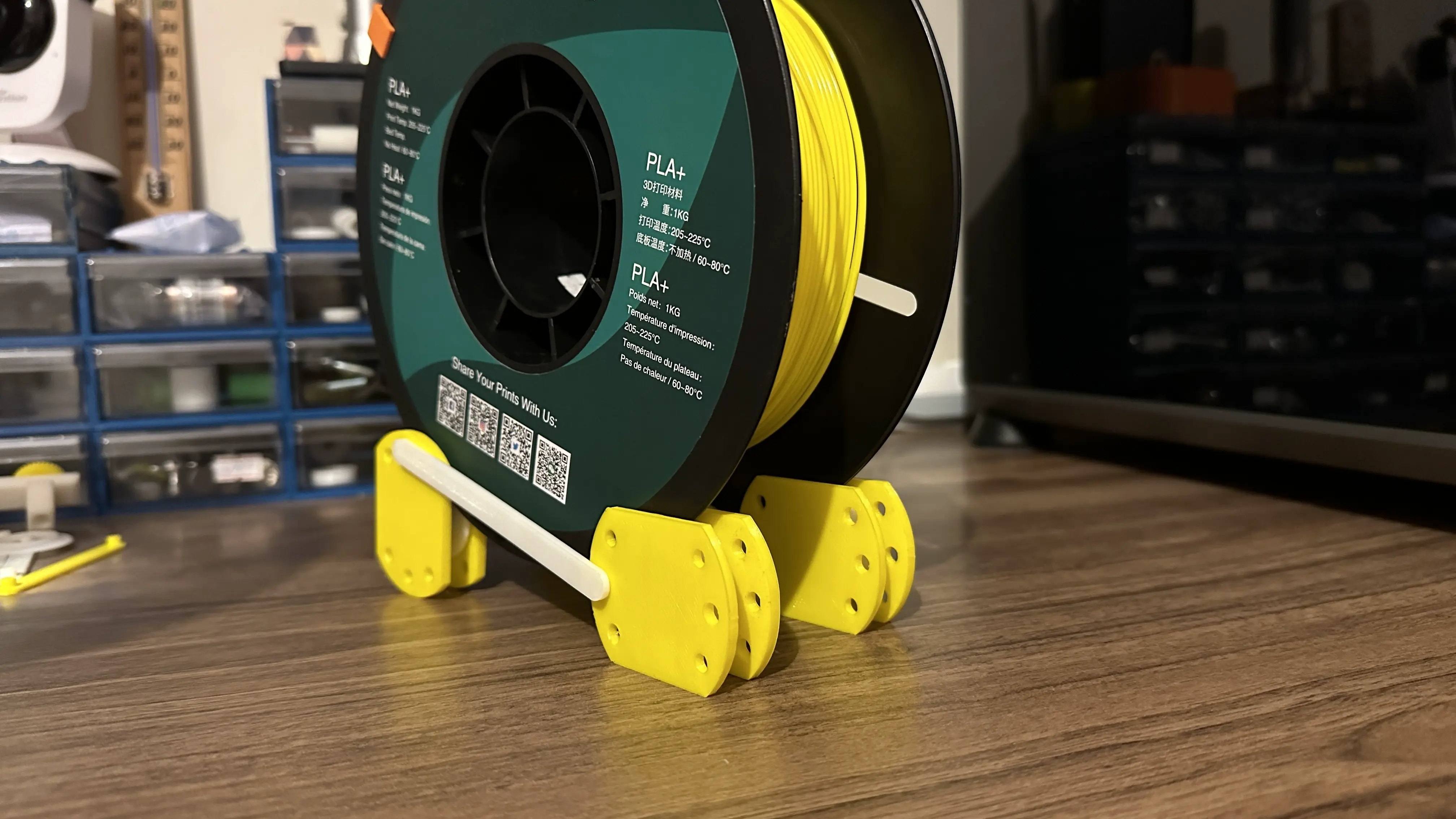  Adjustable Filament Spool Holder