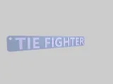 TIE FIGHTER_ star wars keychain-2