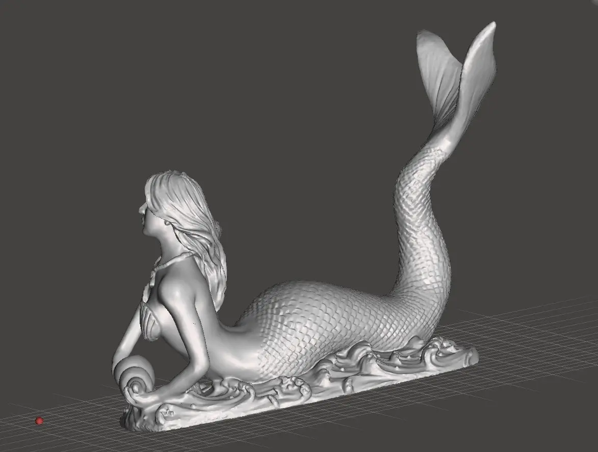 mermaid wine bottle holder