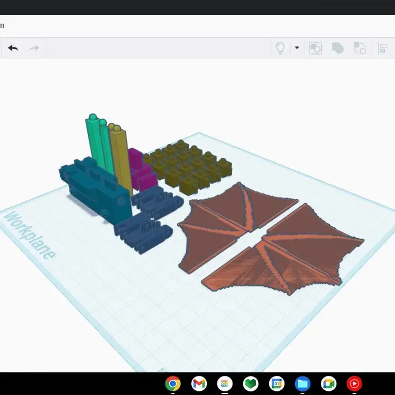 Ender Dragon ez 2 print (pieces by intentional3D)