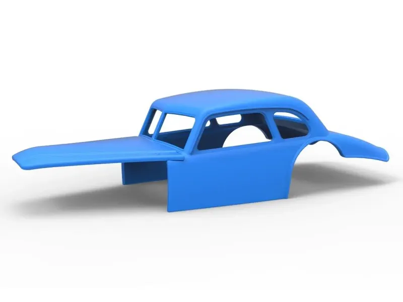 Shell of Vintage Asphalt Modified stock car V4 Scale 1:25