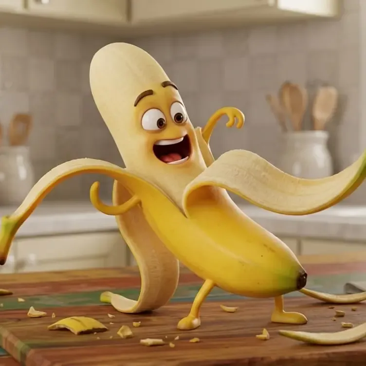 banana divertida