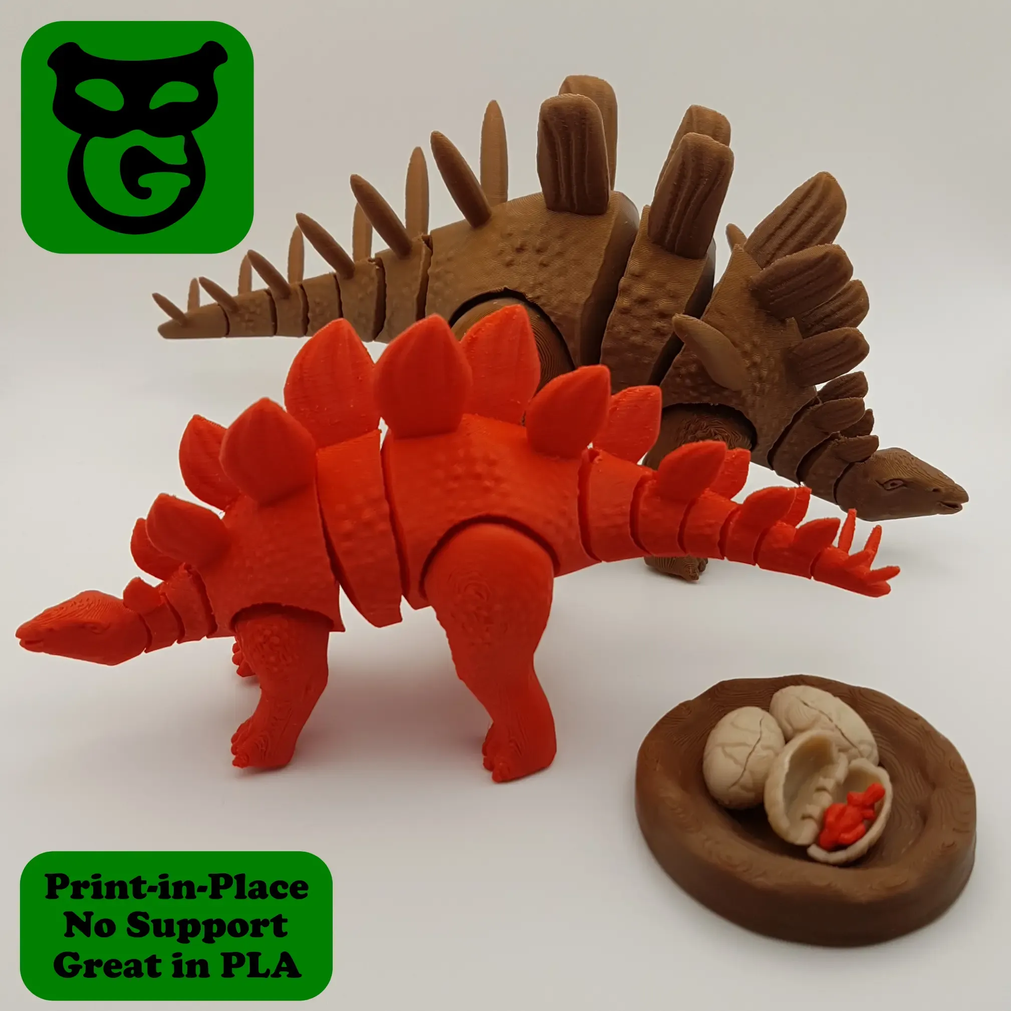 Stegosaurus + Kentrosaurus Flexi