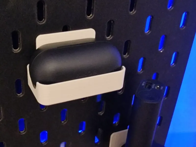 Sony WF-c7xx Halterung (ein 'Ikea Skadis Charger Wall'-Modul)