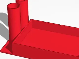 Note holder and pen holder