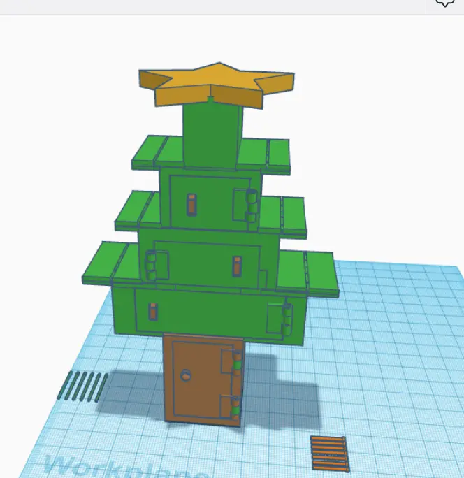 CHRISTMAS CUPCAKE STAND AND SWEET STASHER