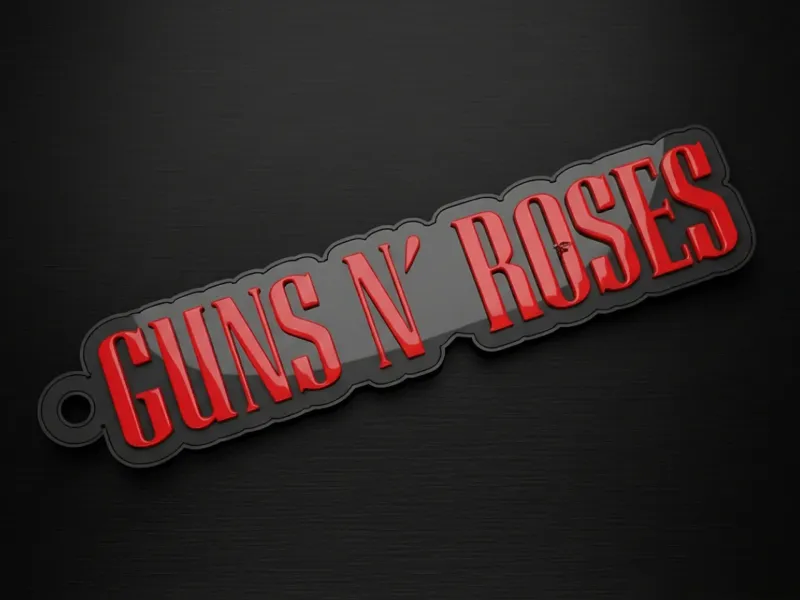 GUNS N ROSES - KEYCHAIN
