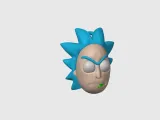 Rick Sanchez Face Keychain - Rick and Morty-1