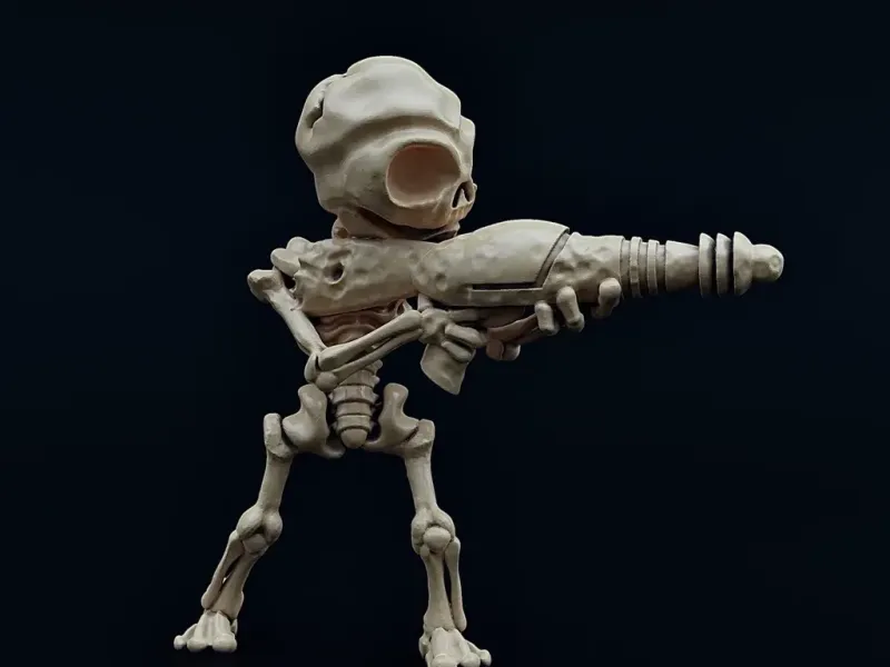 Skeletale Zeta-Reticulan Handlanger