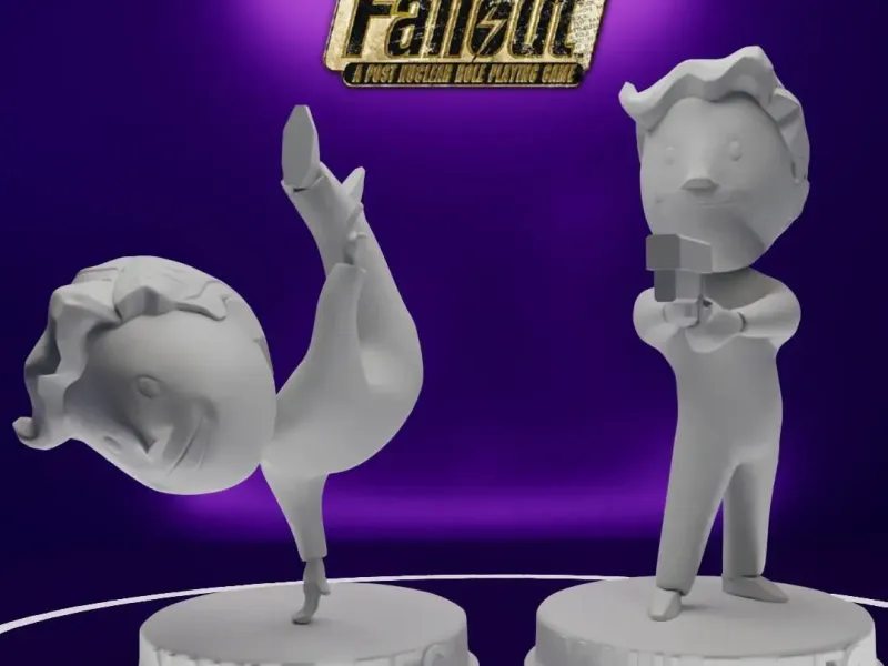 FALLOUT - Bobbles pack #2 Agility & Small guns
