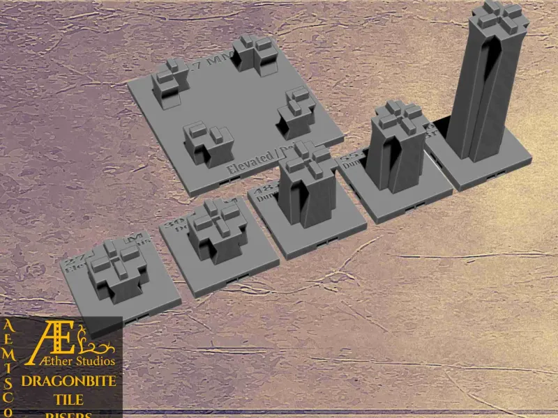 AEMISC02 - Dragonbite Tile Risers