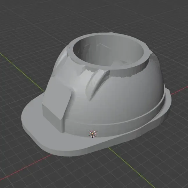 Engineer's helmet pen