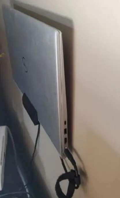 Dell Laptop Wall Mount w/ charging cord channel