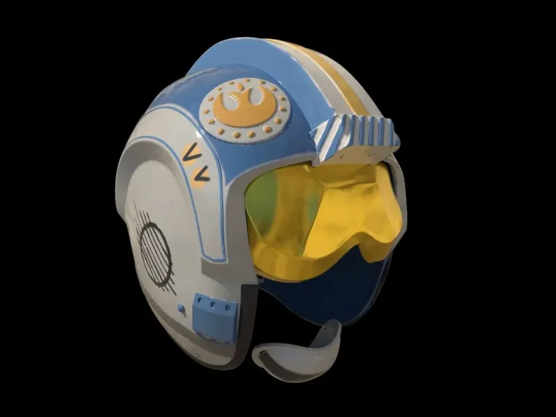 X Wing Helmet 3d digital download /carson teva helmet