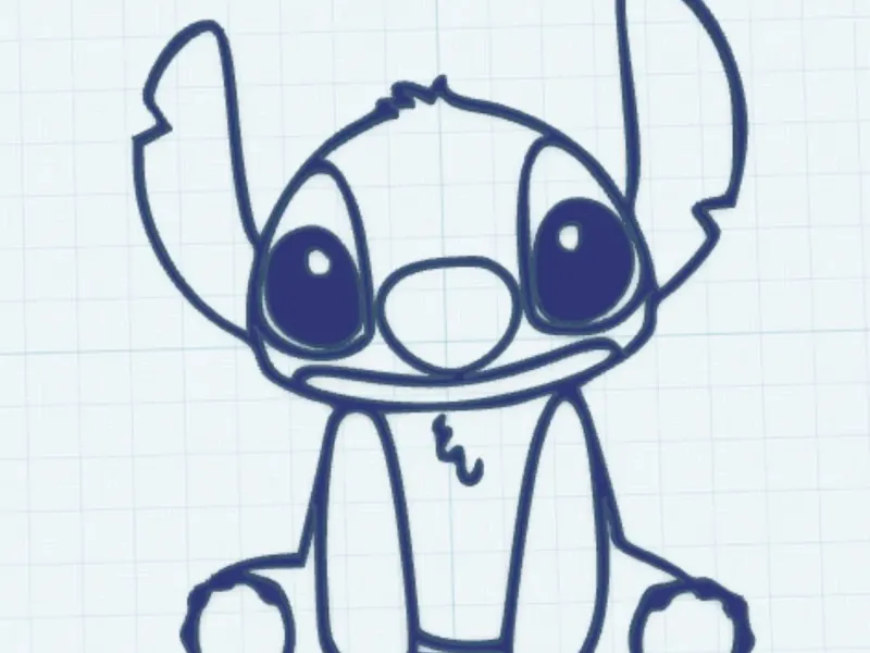 stitch t-shirt 
