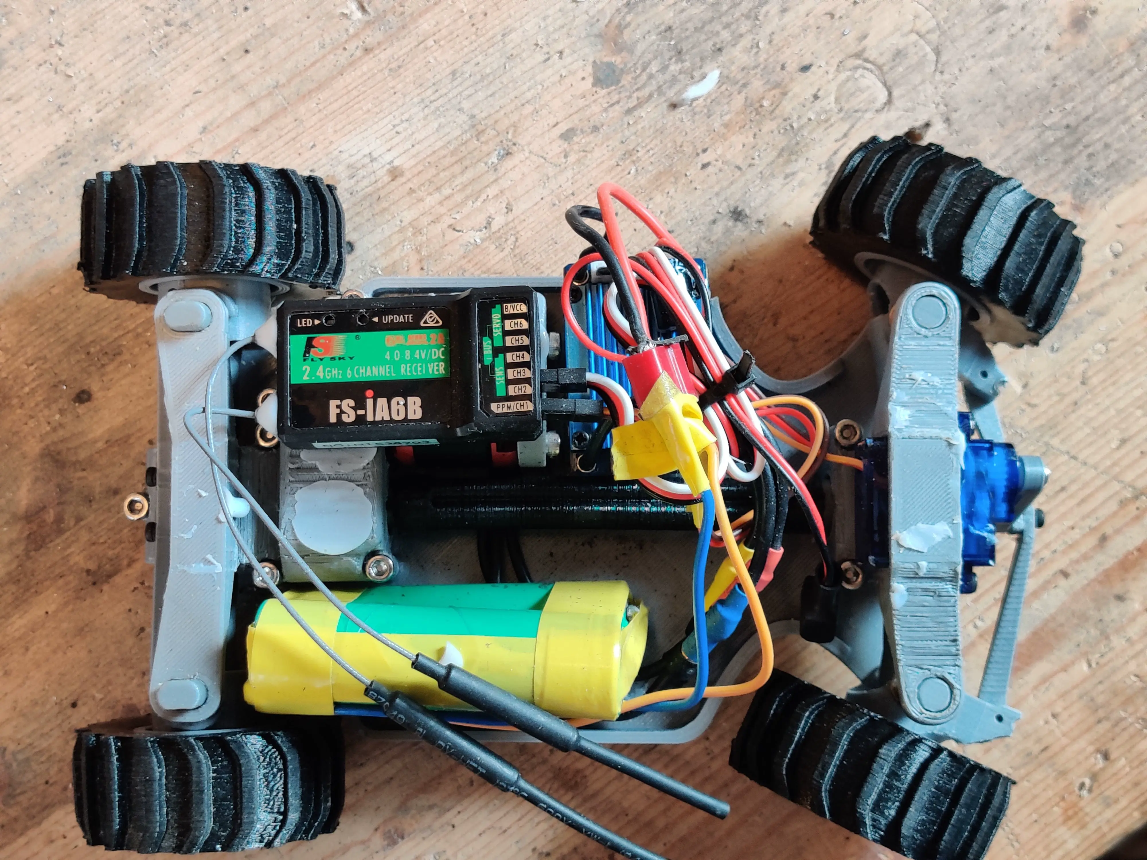 MINI 3D-Printed RC CAR by El1as.F