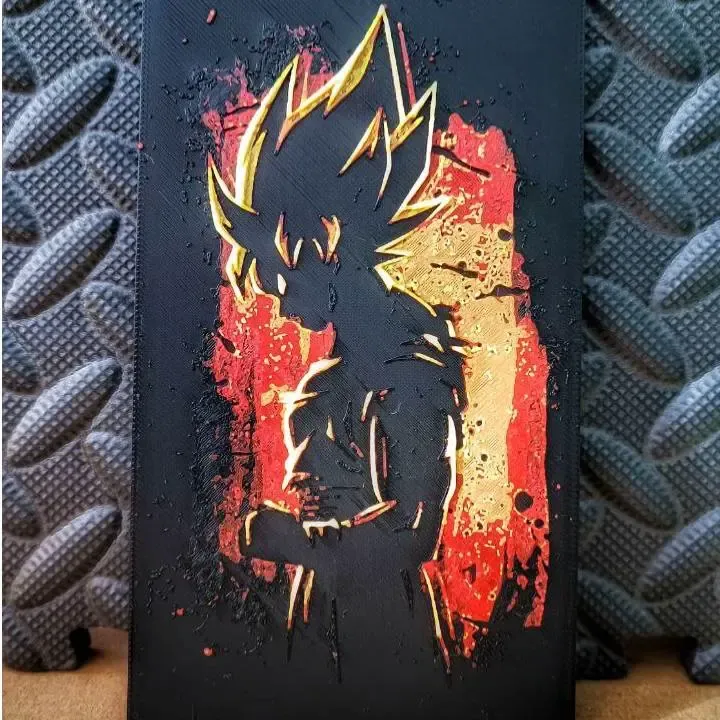 goku art hueforge