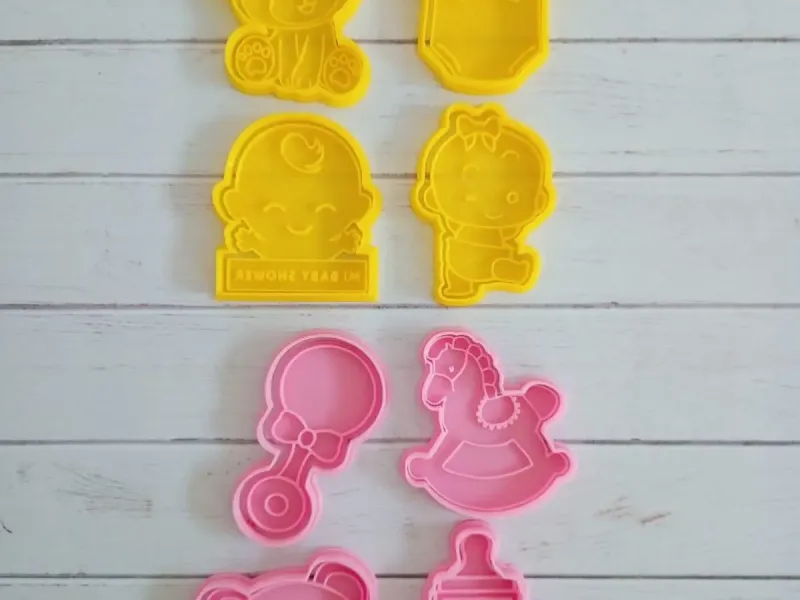 BEBE BABY SHOWER CORTANTE DE GALLETAS