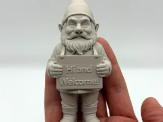 Sign Garden Gnome