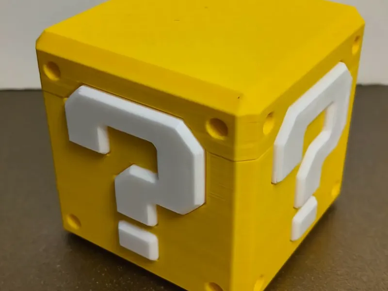 Super Mario Question Block Container - Multi Part, no CFS