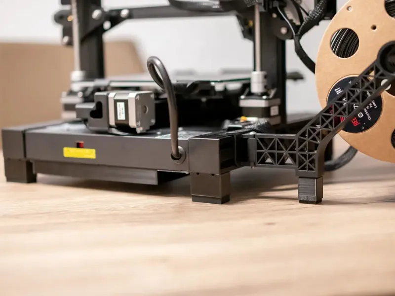 Piedi più alti (25 mm) per ventola silenziosa Noctua Creality CR-6 SE mo
