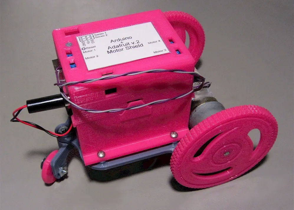 ARDROID: Robot de demostración Arduino/Android