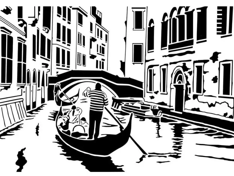 Venice stencil
