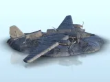 Airplane carcass of crashed Petlyakov Pe-8 - WW2 terrain-6