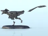 Achillobator dinosaur (5) - miniatures figure statue scenery-7