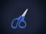Precision Office Scissors 3D Printable Model-3