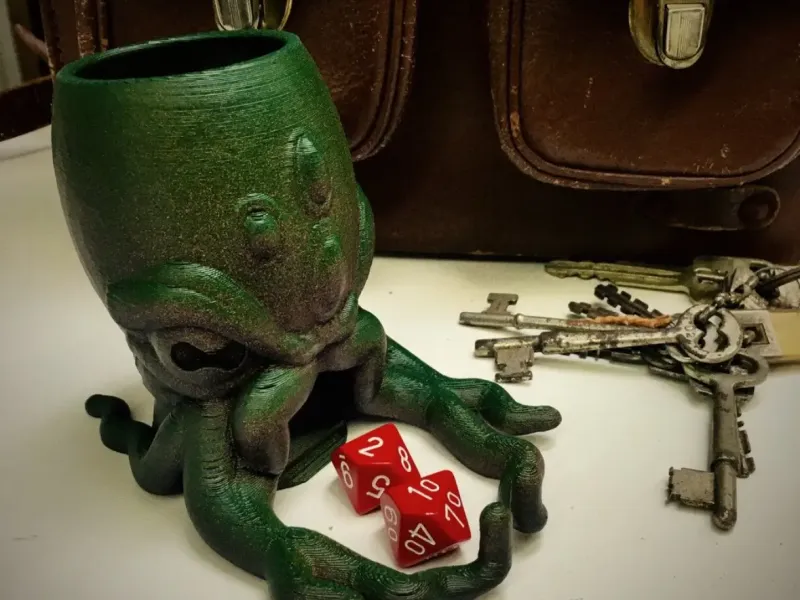 Octopus Dice Tower 🐙