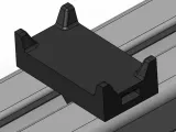 Cableblock for I-type-profile nut 8-0
