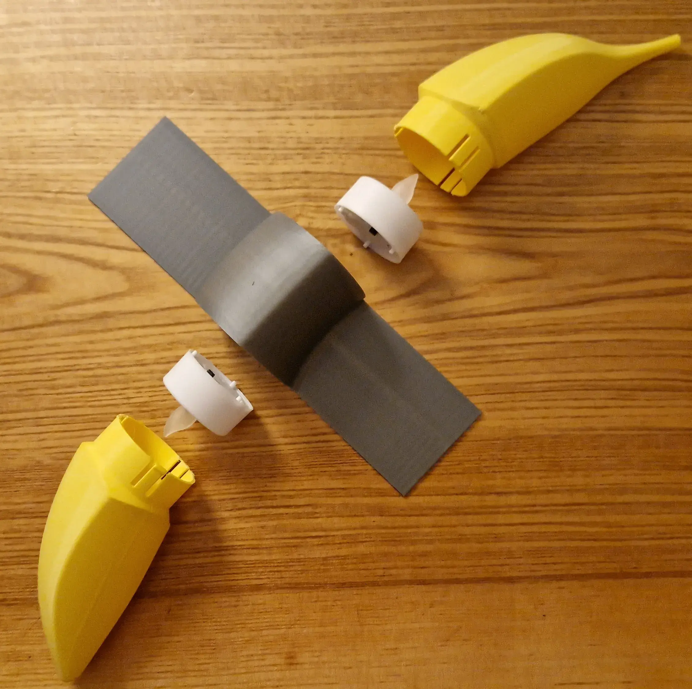 Banana tape lamp