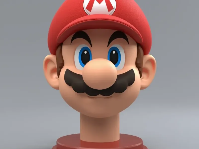 Mario Headphone Holder – Super Mario Inspired 3D Printable