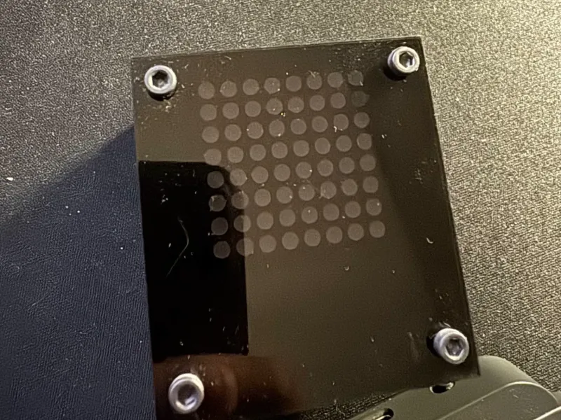 simhub led matrix 8x8 simracing gear flag display