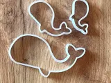 Whale cookie cutter, animal, cutter, whale, fish, cookies-0