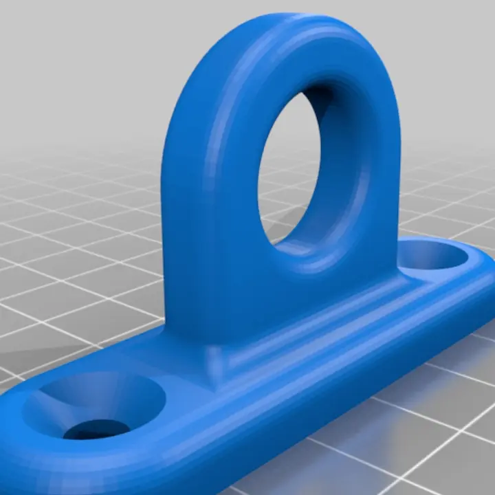 Free Other STL Download - support barre plafond by Jeremy Duquet