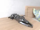 Dog Seated Lowpoly Low poly-0