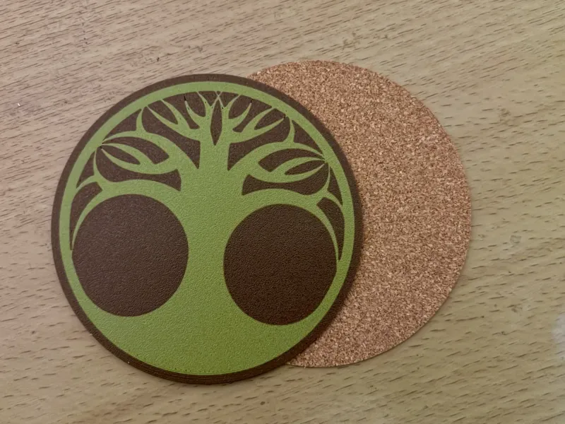 Irish Celtic Tree of Life Coaster
