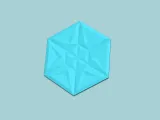 Hexagonal Wall Panel A21 - Interior Home Decor-1