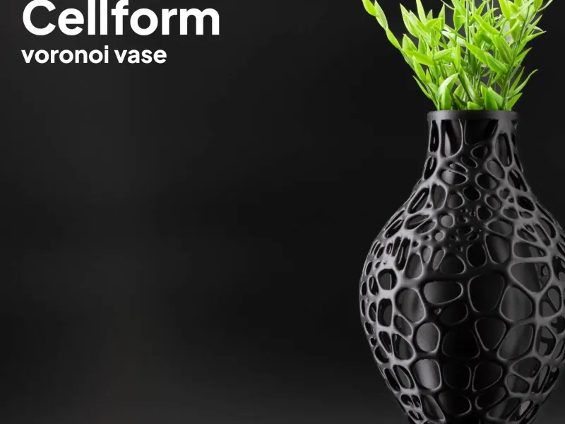 Cellform - Voronoi vase
