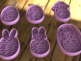 Cookie Cutter,Easter eggs - Easter bun ,Polymer Clay Cutters-1